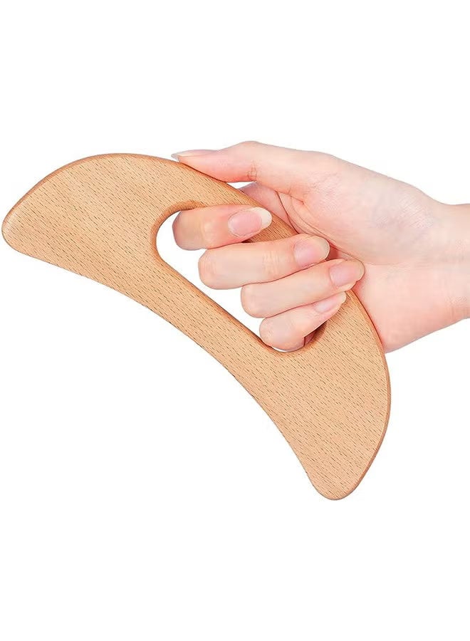 HTKCRX Wooden Massage Tools Gua Sha Tools, Scraping And Massaging Muscles To Relax The Muscles Throughout The Body, Achieving The Effect Of Relieving Body Pain - Image 1